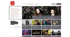 Desktop Screenshot of breakingtunes.com